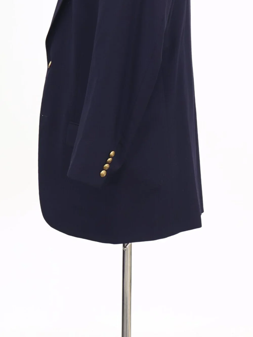 S. Cohen 43R Navy Blazer Sport Coat Jacket 2-Button Solid W855